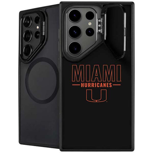 University of Miami Hurricanes Galaxy S25 Ultra Kickstand Case